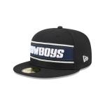 GORRA NEW ERA CAP DALLAS COWBOYS NFL SIDELINE BLACK 2024 59FIFTY CERRADA en STOCK