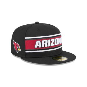 GORRA NEW ERA CAP ARIZONA CARDINALS NFL SIDELINE BLACK 2024 59FIFTY CERRADA en STOCK