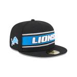 GORRA NEW ERA CAP DETROIT LIONS NFL SIDELINE BLACK 2024 59FIFTY CERRADA en STOCK