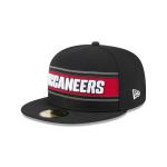 GORRA NEW ERA CAP TAMPA BAY BUCCANEERS NFL SIDELINE BLACK 2024 59FIFTY CERRADA en STOCK