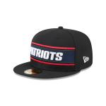GORRA NEW ERA CAP NEW ENGLAND PATRIOTS NFL SIDELINE BLACK 2024 59FIFTY CERRADA en STOCK