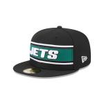 GORRA NEW ERA CAP NEW YORK JETS NFL SIDELINE BLACK 2024 59FIFTY CERRADA en STOCK