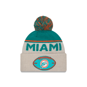 GORRA NEW ERA CAP MIAMI DOLPHINS NFL SIDELINE HISTORIC 2024 KNIT en STOCK