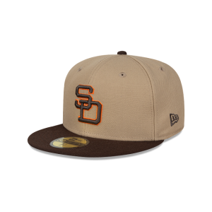 GORRA NEW ERA CAP SAN DIEGO PADRES MLB EVERGREEN 59FIFTY CERRADA en STOCK