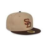 GORRA NEW ERA CAP SAN DIEGO PADRES MLB EVERGREEN 59FIFTY CERRADA en STOCK