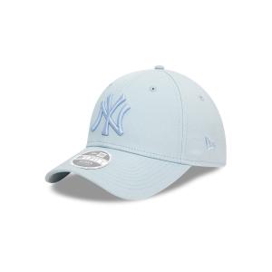 GORRA NEW ERA CAP NEW YORK YANKEES MLB LEAGUE ESSENTIALS 9FORTY STRAPBACK AZUL PARA MUJER en STOCK
