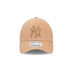 GORRA NEW ERA CAP NEW YORK YANKEES MLB LEAGUE ESSENTIALS 9FORTY STRAPBACK CAFé PARA MUJER en STOCK