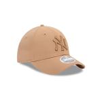 GORRA NEW ERA CAP NEW YORK YANKEES MLB LEAGUE ESSENTIALS 9FORTY STRAPBACK CAFé PARA MUJER en STOCK