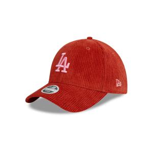 GORRA NEW ERA CAP LOS ANGELES DODGERS MLB CORDUROY 9FORTY STRAPBACK PARA MUJER en STOCK
