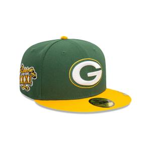 GORRA NEW ERA CAP GREEN BAY PACKERS NFL PIN PACK 59FIFTY CERRADA en STOCK