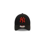 GORRA NEW ERA CAP NEW YORK YANKEES MLB LEAGUE ESSENTIALS RED LOGO 9FORTY STRAPBACK PARA NIñA O NIñO en STOCK