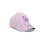 GORRA NEW ERA CAP LOS ANGELES DODGERS MLB METALLIC LOGO 9FORTY STRAPBACK PARA NIñA O NIñO MORADA en STOCK