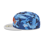 GORRA NEW ERA CAP NEW YORK YANKEES MLB URBAN BLUE CAMO 59FIFTY CERRADA MLB en STOCK