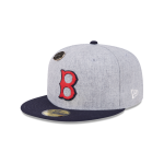 GORRA NEW ERA CAP BOSTON RED SOX MLB 70TH ANNIVERSARY 59FIFTY DAY CERRADA GRAY en STOCK