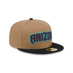 GORRA NEW ERA CAP ARIZONA DIAMONDBACKS MLB CLASSIC 8-BIT WORDMARK 59FIFTY CERRADA en STOCK