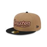 GORRA NEW ERA CAP HOUSTON ASTROS MLB CLASSIC 8-BIT WORDMARK 59FIFTY CERRADA en STOCK