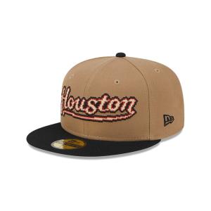 GORRA NEW ERA CAP HOUSTON ASTROS MLB CLASSIC 8-BIT WORDMARK 59FIFTY CERRADA en STOCK