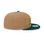GORRA NEW ERA CAP OAKLAND ATHLETICS MLB CLASSIC 8-BIT WORDMARK 59FIFTY CERRADA en STOCK