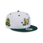 GORRA NEW ERA CAP OAKLAND ATHLETICS MLB OFFICIAL DOODLES 9FIFTY SNAPBACK en STOCK
