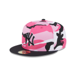 GORRA NEW ERA CAP NEW YORK YANKEES MLB COLOR CAMO 59FIFTY CERRADA en STOCK