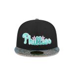 GORRA NEW ERA CAP PHILADELPHIA PHILLIES MLB JACQUARD VISOR 59FIFTY CERRADA en STOCK