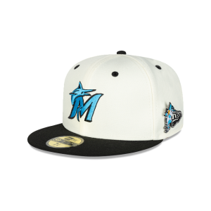 GORRA NEW ERA CAP MIAMI MARLINS MLB MASCOT PIN 59FIFTY CERRADA en STOCK