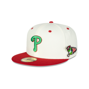 GORRA NEW ERA CAP PHILADELPHIA PHILLIES MLB MASCOT PIN 59FIFTY CERRADA en STOCK