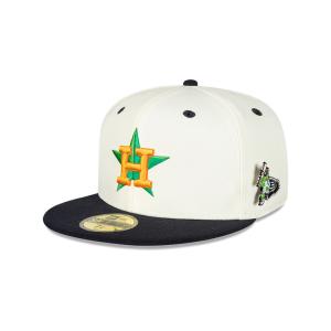 GORRA NEW ERA CAP HOUSTON ASTROS MLB MASCOT PIN 59FIFTY CERRADA en STOCK