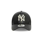 GORRA NEW ERA CAP NEW YORK YANKEES MLB LEATHER 9FORTY AF TRUCKER STRAPBACK en STOCK