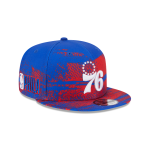 GORRA NEW ERA CAP PHILADELPHIA 76ERS NBA TIP OFF 2024 9FIFTY SNAPBACK en STOCK