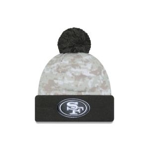 GORRA NEW ERA CAP SAN FRANCISCO 49ERS NFL SALUTE TO SERVICE 2024 KNIT en STOCK