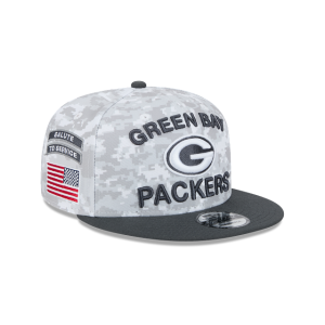 GORRA NEW ERA CAP GREEN BAY PACKERS NFL SALUTE TO SERVICE 2024 9FIFTY SNAPBACK en STOCK