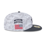 GORRA NEW ERA CAP DALLAS COWBOYS NFL SALUTE TO SERVICE 2024 59FIFTY CERRADA en STOCK