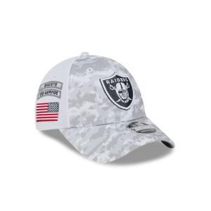 GORRA NEW ERA CAP LAS VEGAS RAIDERS NFL SALUTE TO SERVICE 2024 9FORTY SNAPBACK en STOCK