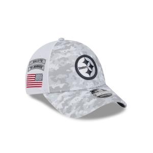 GORRA NEW ERA CAP PITTSBURGH STEELERS NFL SALUTE TO SERVICE 2024 9FORTY SNAPBACK en STOCK
