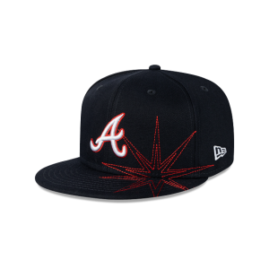 GORRA NEW ERA CAP ATLANTA BRAVES MLB SOLAR STARS 59FIFTY CERRADA en STOCK