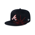 GORRA NEW ERA CAP ATLANTA BRAVES MLB SOLAR STARS 59FIFTY CERRADA en STOCK