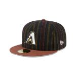 GORRA NEW ERA CAP ARIZONA DIAMONDBACKS MLB VINTAGE HERRINGBONE 59FIFTY CERRADA en STOCK