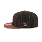 GORRA NEW ERA CAP ATLANTA BRAVES MLB VINTAGE HERRINGBONE 59FIFTY CERRADA en STOCK