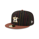 GORRA NEW ERA CAP HOUSTON ASTROS MLB VINTAGE HERRINGBONE 59FIFTY CERRADA en STOCK
