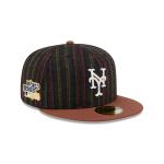 GORRA NEW ERA CAP NEW YORK METS MLB VINTAGE HERRINGBONE 59FIFTY CERRADA en STOCK