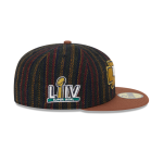 GORRA NEW ERA CAP KANSAS CITY CHIEFS NFL VINTAGE HERRINGBONE 59FIFTY CERRADA en STOCK