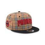GORRA NEW ERA CAP SAN DIEGO PADRES MLB TAN TARTAN 9FIFTY SNAPBACK en STOCK