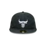 GORRA NEW ERA CAP CHICAGO BULLS NBA WORN BLACK 59FIFTY RC CERRADA en STOCK