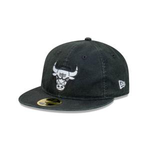 GORRA NEW ERA CAP CHICAGO BULLS NBA WORN BLACK 59FIFTY RC CERRADA en STOCK