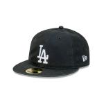 GORRA NEW ERA CAP LOS ANGELES DODGERS MLB WORN BLACK 59FIFTY RC CERRADA en STOCK