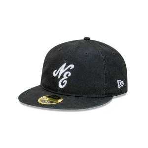 GORRA NEW ERA CAP NEW ERA WORN BLACK 59FIFTY RC CERRADA en STOCK
