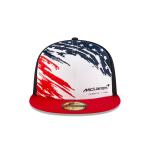 GORRA NEW ERA CAP MCLAREN RACING AUSTIN RACE SPECIAL 2024 59FIFTY CERRADA en STOCK
