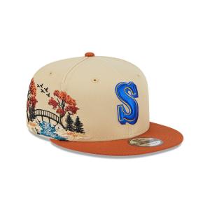 GORRA NEW ERA CAP SEATTLE MARINERS MLB FALL LANDSCAPE 9FIFTY SNAPBACK en STOCK