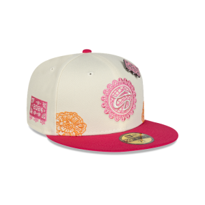 GORRA NEW ERA CAP CALIENTE DE DURANGO LMB DíA DE MUERTOS 59FIFTY CERRADA en STOCK